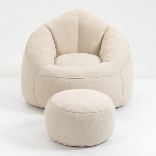 High-Density Foam Bean Bag Sofa Chair for Modern Living Spaces ND