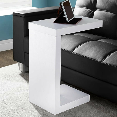 Urban Simplicity White End Table ND