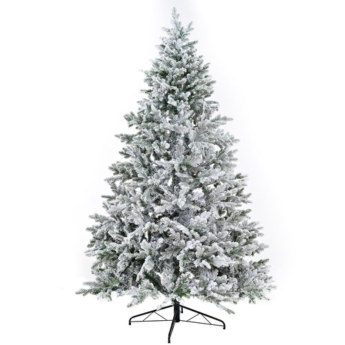 Winter Rituals Flocked Christmas Tree – 7FT Premium Snow-Covered Design