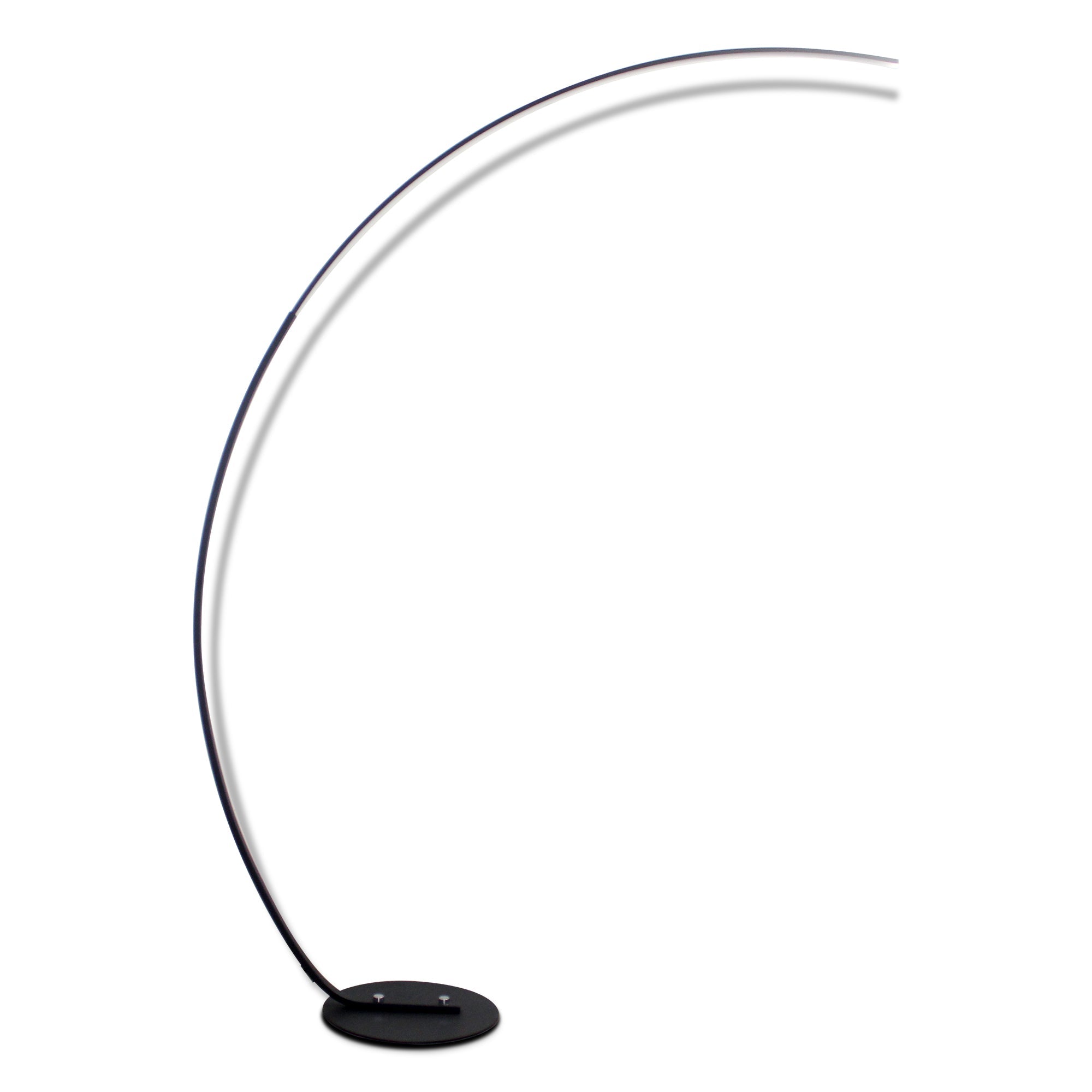 RGBW Modern Curve Floor Lamp - New Version (Black)