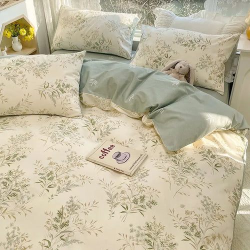 Serenity Cotton-Blend Duvet Cover Set – Classic Comfort Collection