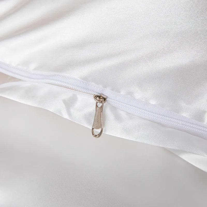 Winter Luxe Satin Duvet Set – Winter Rituals Collection