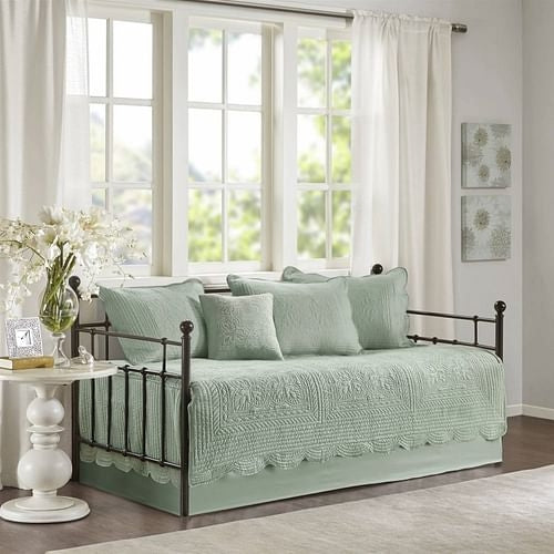 Farmhouse Seafoam Green 6-Piece Daybed Cover Set ND