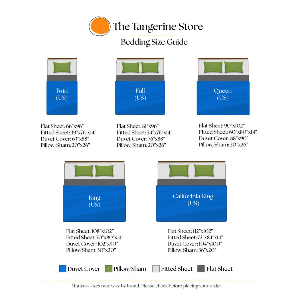 Belgian Flax Linen Fringe Ruffle Duvet Cover – 100% Pure Linen or Linen-Cotton Blend (3 Piece Set)