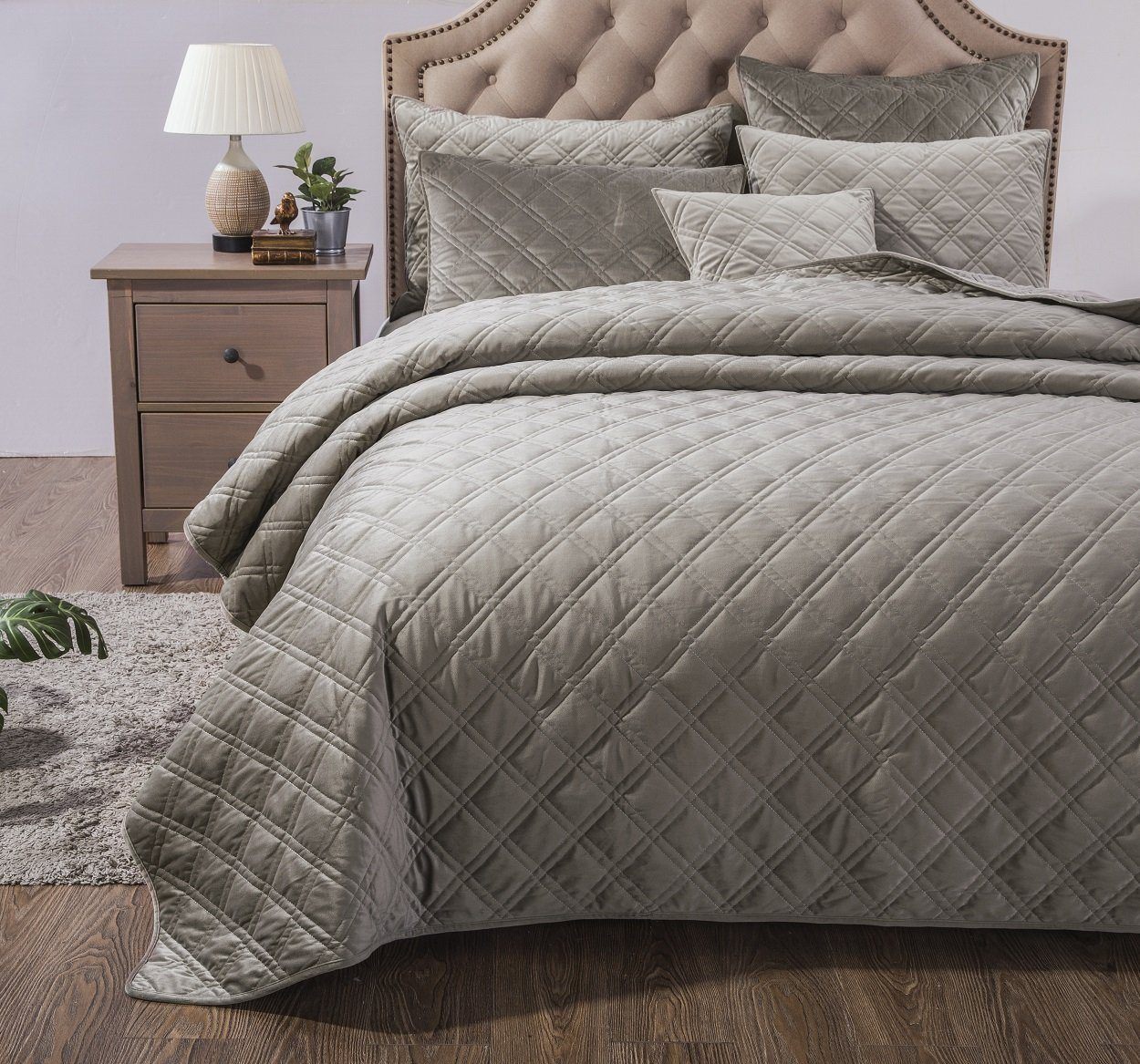 Elysian Soft Touch Velour Coverlet