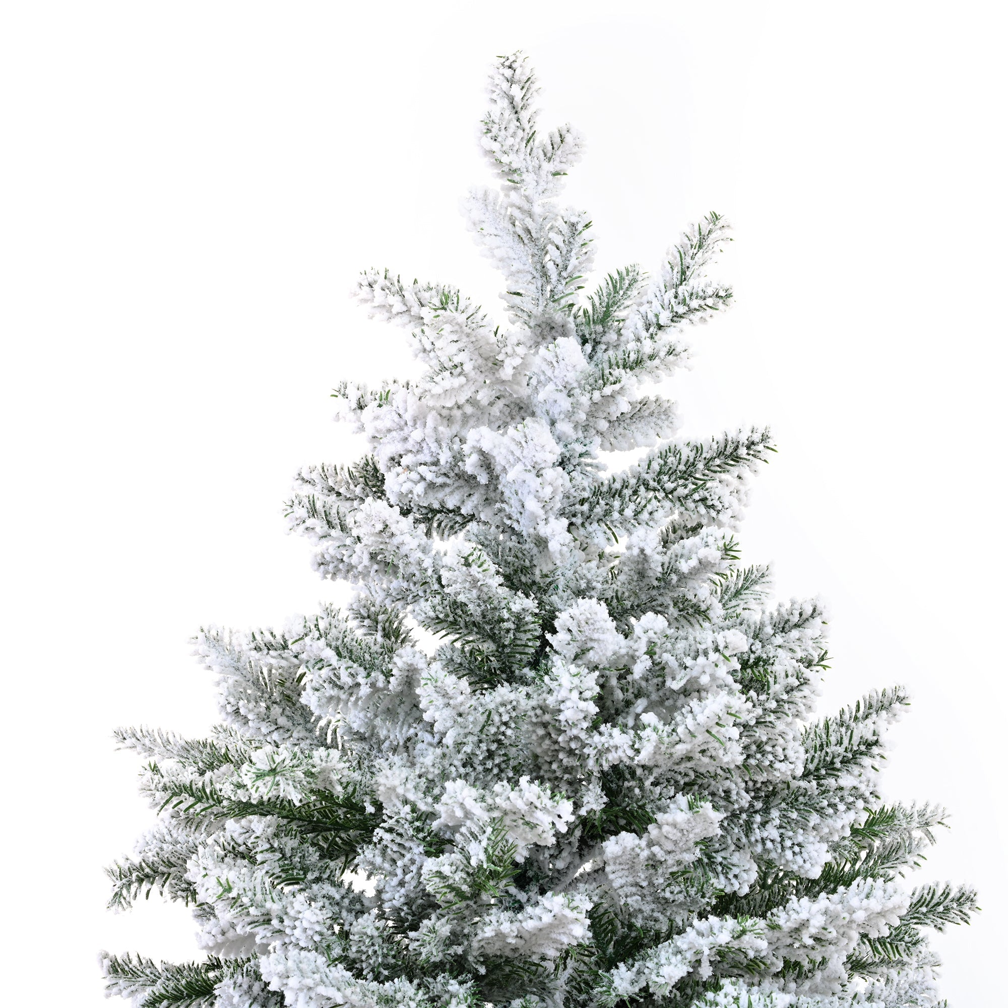 Winter Rituals Flocked Christmas Tree – 7FT Premium Snow-Covered Design