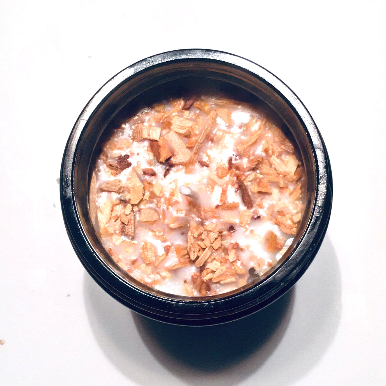 Palo Santo Essence Candle – Pure Aroma with Real Wood Chips