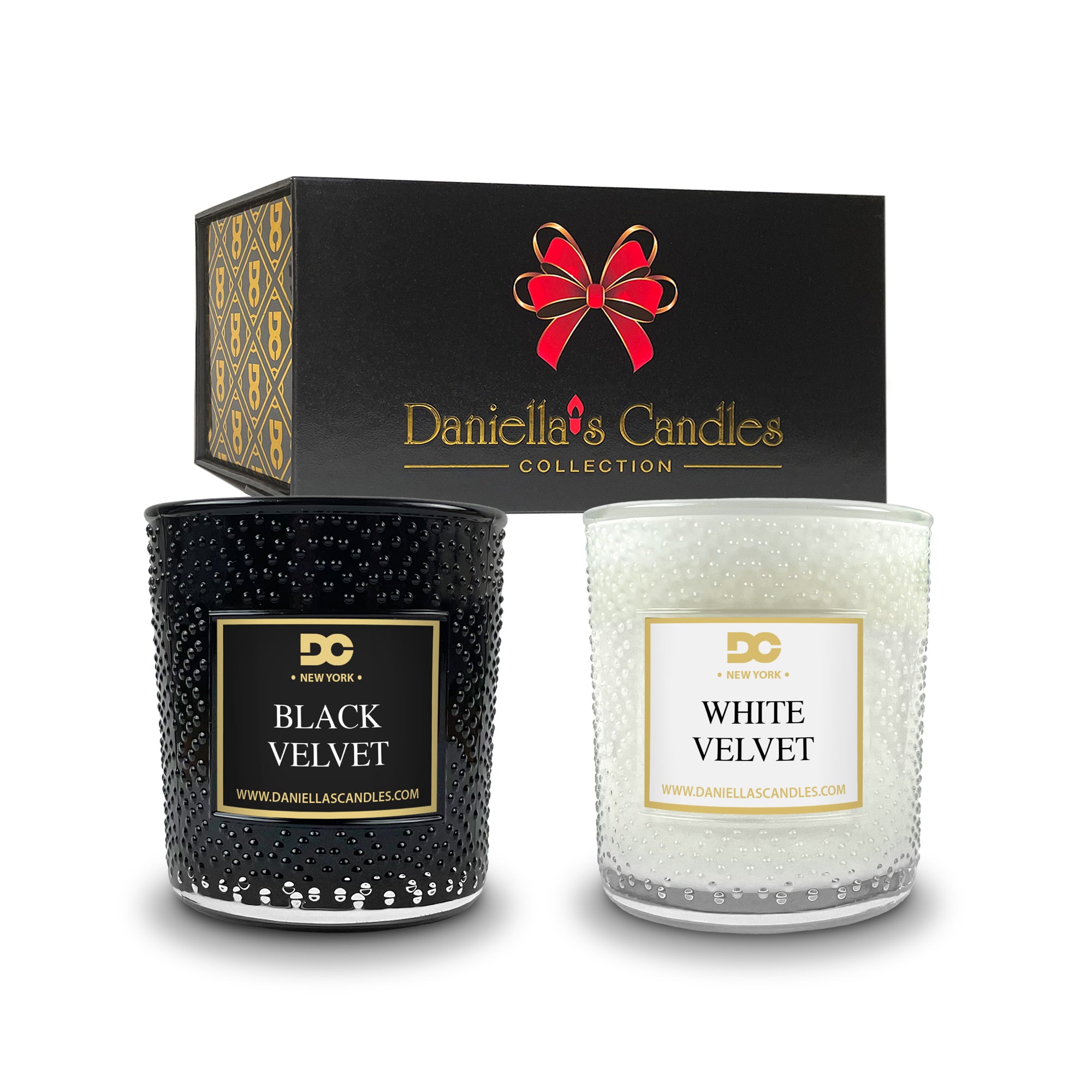 Velvet Romance Candle Gift Set – Luxury Soy Blend