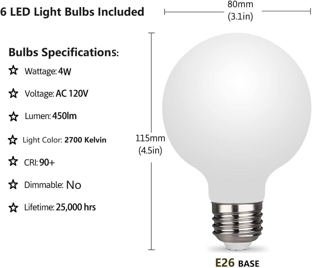 Aurora Luxe Gold 6-Light Sputnik Chandelier – Modern Statement Lighting