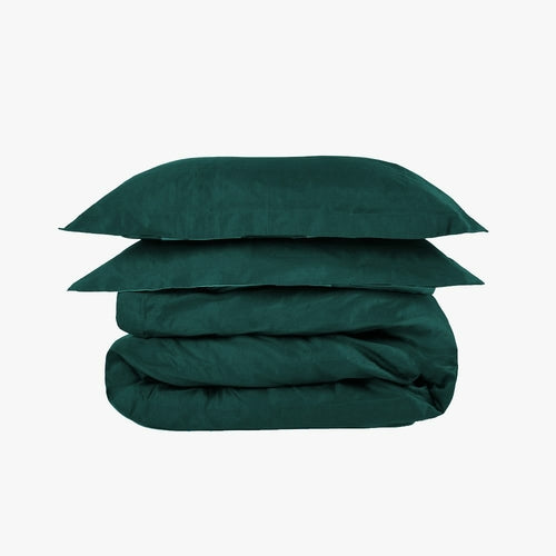Emerald Luxe Egyptian Cotton Duvet Set – The House Babylon Collection