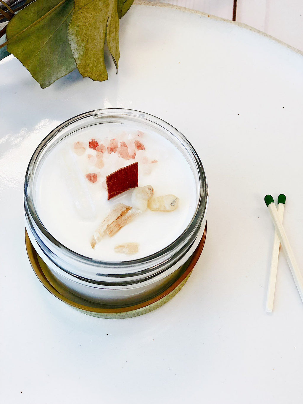 Space Clearing Candle - Organic Soy Wax Intention Candle