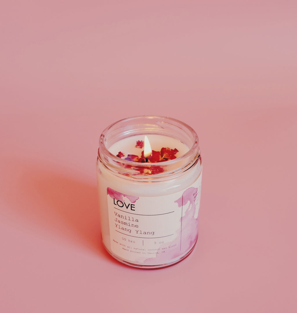 Velvet Petals Love Candle – Hand-Poured Limited Edition