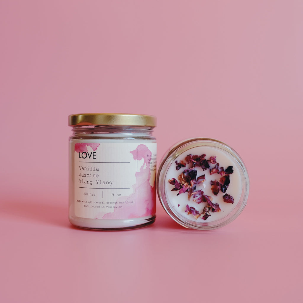 Velvet Petals Love Candle – Hand-Poured Limited Edition