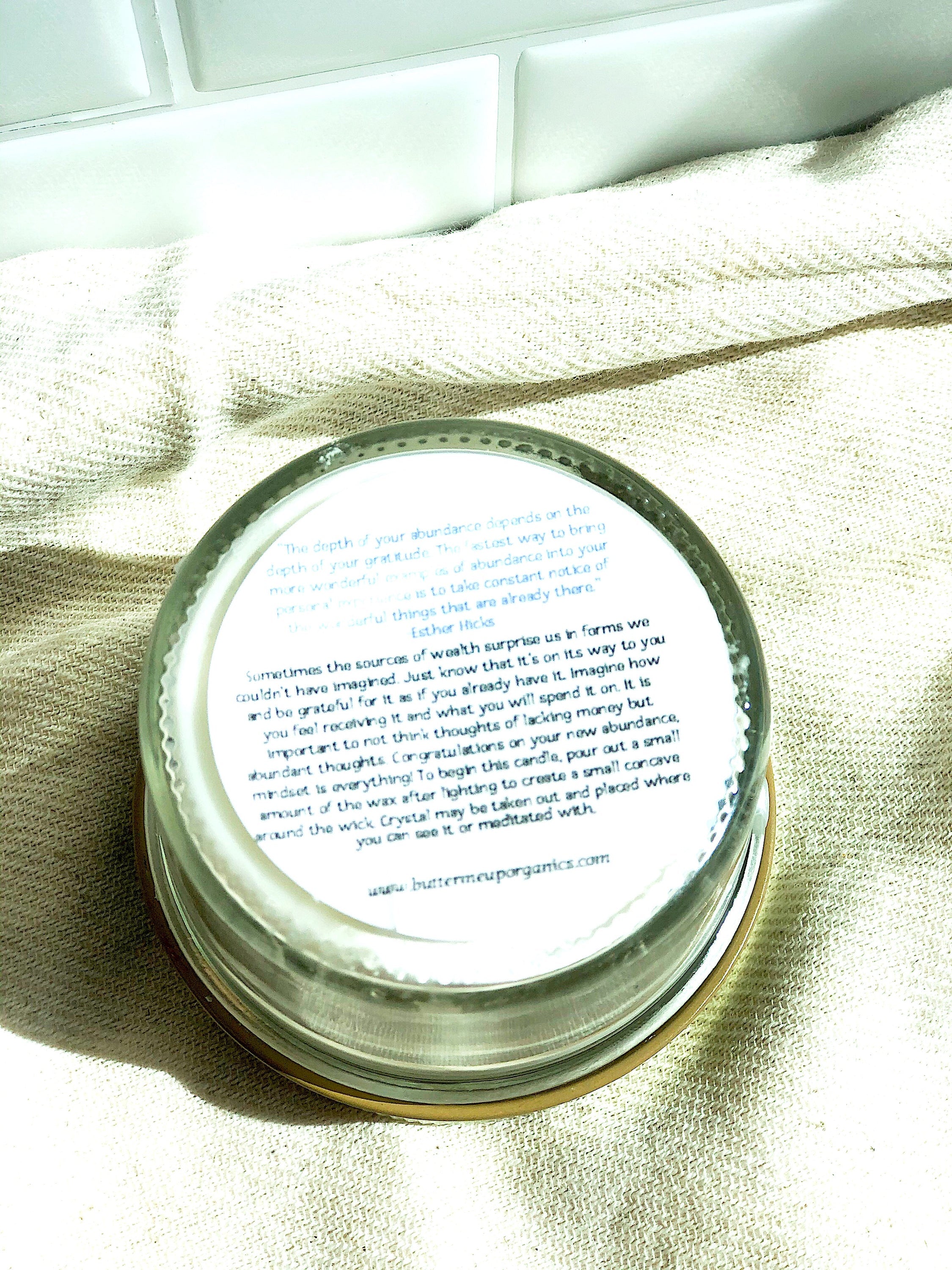 Abundance Ritual Soy Candle