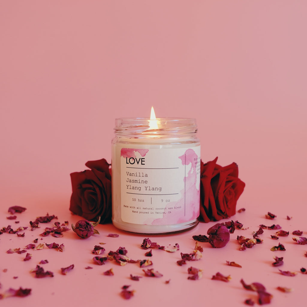 Velvet Petals Love Candle – Hand-Poured Limited Edition