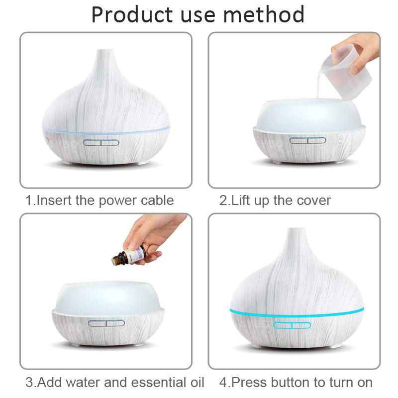 The Urban Ritual Serenity Diffuser – Compact 300ml Ultrasonic Cool Mist Humidifier