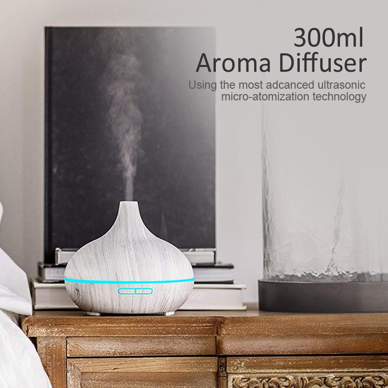 The Urban Ritual Serenity Diffuser – Compact 300ml Ultrasonic Cool Mist Humidifier